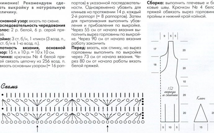 Как связать платье крючком. | Ознакомьтесь с одной из многих схем